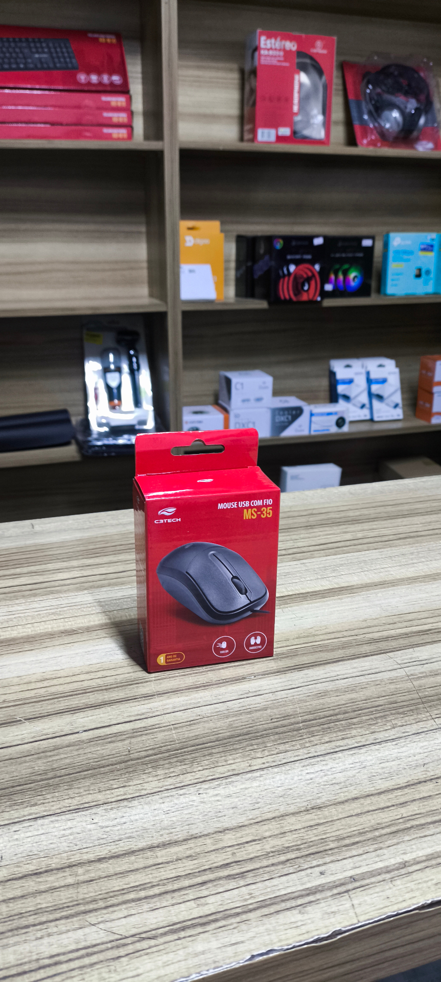 Mouse USB C3Tech MS-35