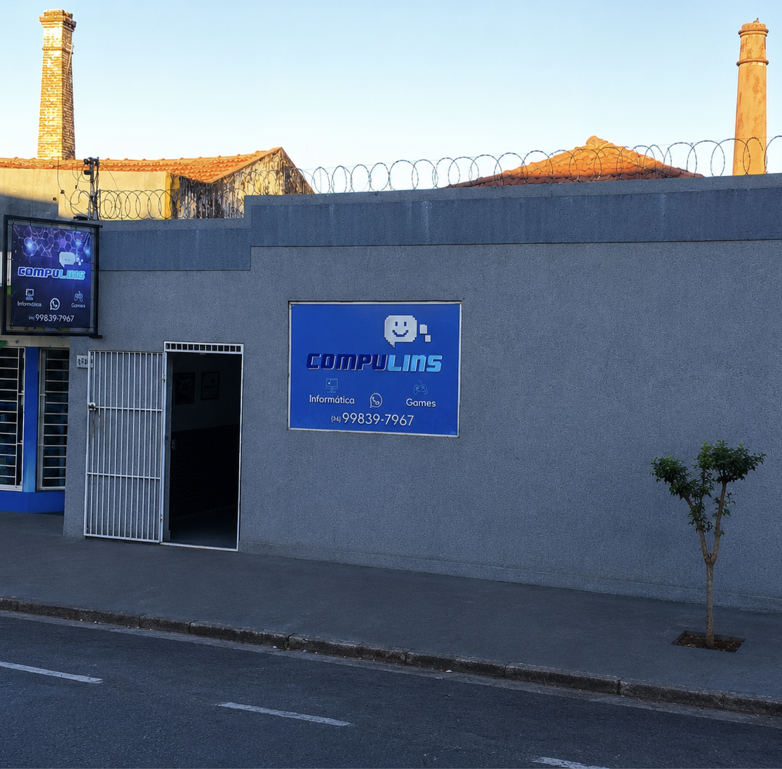 Fachada da loja
